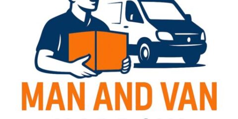 Man and Van Harrow logo – professional moving company in Harrow offering house, office, and flat removals.